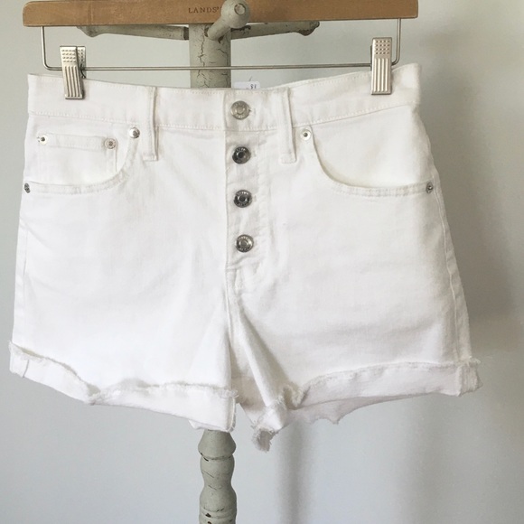 J.Crew high-rise button fly shorts - Picture 13 of 16